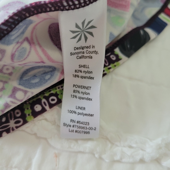 Athleta Underwire Crossover Tankini 2 Piece Set EUC 3 (36C/36D/34DD) - Picture 7 of 15